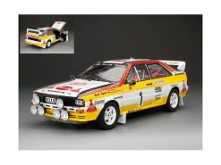 SUNSTAR SS4258 AUDI QUATTRO A2 N.1 WINNER RALLY MONTE CARLO 1984 ROHRL-GEISTDORFER 1:18 Modellino