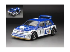 SUNSTAR SS5544 MG METRO 6R4 N.1 WINNER MANX INTERNAT. RALLY 1986 T.POND-R.ARTHUR 1:18 Modellino