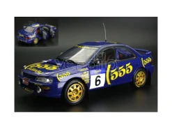 SUNSTAR SS5526 SUBARU IMPREZA 555 BURNS/REID HK-BEJING RALLY 1994 1:18 Modellino