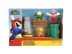 Super Mario Bros Desert diorama set 6cm Jakks Pacific