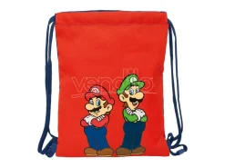 Super Mario Bros Mamma Mia Borsa Palestra 34cm Safta