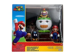 Super Mario Bros Mario E Bowser Jr. Blister Figures 6cm Jakks Pacific