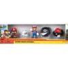 Super Mario Bros pack 5 figures 6,5cm Jakks Pacific