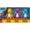 Super Mario Bros Yoshi pack 3 figures 10cm Jakks Pacific
