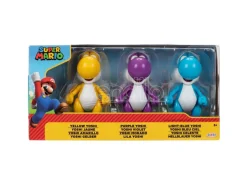 Super Mario Bros Yoshi pack 3 figures 10cm Jakks Pacific