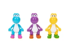Super Mario Bros Yoshi pack 3 figures 10cm Jakks Pacific