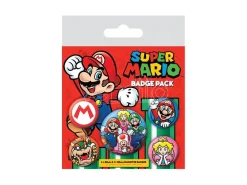 Super Mario Spilla Badges 5-pack Pyramid International