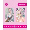 Super Sonico Spilla Badge Pack Ver B Badge Pack Popbuddies