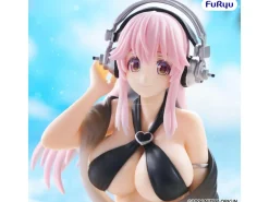 SUPER SONICO SWIMSUIT BLACK COLOR NOODLE STOPPER Figura FURYU