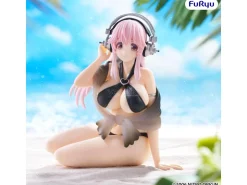 SUPER SONICO SWIMSUIT BLACK COLOR NOODLE STOPPER Figura FURYU