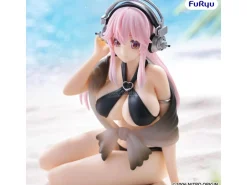 SUPER SONICO SWIMSUIT BLACK COLOR NOODLE STOPPER Figura FURYU