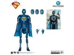 Superman (2025) Deluxe Action Figure Superman Robot Red Platinum Edition 18 Cm