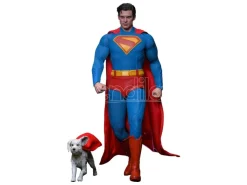 Superman (2025) Movie Masterpiece Action Figura 1/6 Superman & Krypto 33 Cm Hot Toys