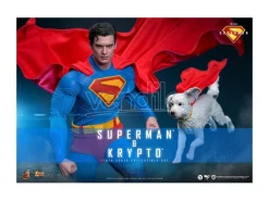 Superman (2025) Movie Masterpiece Action Figura 1/6 Superman & Krypto 33 Cm Hot Toys