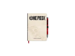 TACCUINO A5 + PENNA PROIETTORE ONE PIECE ANIME ONE PIECE - CANCELLERIA/SCUOLA
