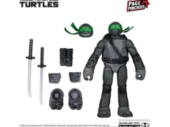 Tartarughe Ninja 5"" Leonardo Fig W/comics Bw&g Var Action Figura Mcfarlane Toys 2025