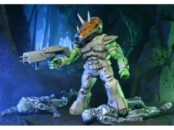 Tartarughe Ninja Mirage Comics Shock Commando Triceraton Af Action Figura Neca