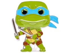 Tartarughe Ninja Pop! Enamel Spilla Leonardo 10 Cm Funko
