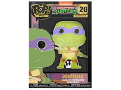 Tartarughe Ninja Pop! Enamel Spilla Donatello 10 Cm Funko