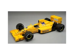 TECNOMODEL TMD18350A LOTUS 101 N.11 BRITISH GP 1989 N.PIQUET C/VETRINA 1:18 Modellino