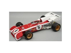 TECNOMODEL TMD18321C FERRARI 312 B2 SOUTH AFRICA GP 1972 C.REGAZZONI C/VETRINA E PILOTA 1:18 Modellino