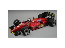 TECNOMODEL TMD18322C FERRARI 156-85 NURBURGRING GP 1985 STEFAN JOHANSSON W/DRIVER 1:18 Modellino