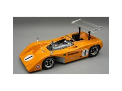 TECNOMODEL TMD18330C MCLAREN M8B CAN AM N.1 3rd MICHIGAN 1969 D.GURNEY 1:18 Modellino