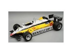 TECNOMODEL TMD18367C RENAULT RE30B WINN.BRAZILIAN GP 1982 PROST C/VETRINA 1:18 Modellino