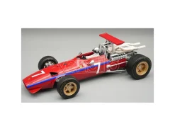 TECNOMODEL TMD18317D FERRARI 312F1/68 WATKINS GLEN GP 1968 D.BELL W/DRIVER 1:18 Modellino