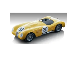 TECNOMODEL TMD18290D JAGUAR C-TYPE N.20 LE MANS 1953 R.LAURENT-C.DE TORNACO 1:18 Modellino