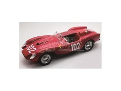TECNOMODEL TMD18254H FERRARI 250 TR PONTOON-FEND.N.102 3rd TARGA FL.1958 WV.TRIPS-M.HAWTH1:18 Modellino