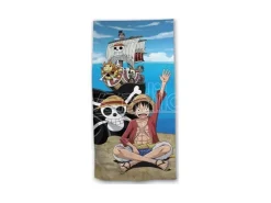 TELO MARE COTONE ONE PIECE MONKEY D.LUFFY 70X140CM ANIME - ACCESSORI