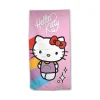 Telo Mare Poliestere Hello Kitty Arcobaleno 70x140cm Hello Kitty - Accessori