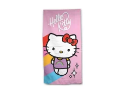 Telo Mare Poliestere Hello Kitty Arcobaleno 70x140cm Hello Kitty - Accessori