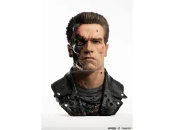 Terminator 2 Replik 1/1 T-800 Model 101 Battle Damaged Art Mask 47 Cm Pure Arts