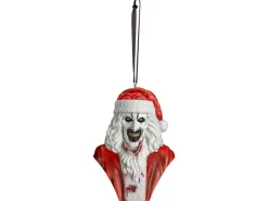 Terrifier 3 Hanging Tree Ornament Santa Art The Clown Trick Or Treat Studios