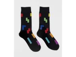 Tetris Tetriminos Pattern Calzini Accessori Itemlab
