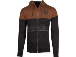 The Elder Scrolls - The Dragon Men's Felpa Con Cappuccio Difuzed