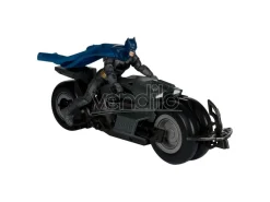 The Flash Dc Multiverse Vehicle Batcycle Con Batman Mcfarlane Toys
