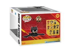 The Flash Pop! Rides Super Deluxe Vinile Figura Batman In Batwing 13 Cm Funko