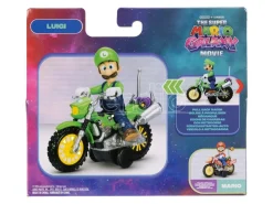 The Super Mario Galaxy Movie Action Figura Con Pull Back Motorcycle Luigi 6 Cm Jakks Pacific