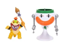 The Super Mario Galaxy Movie Action Figura Bowser Jr. Con Clown Car 13 Cm Jakks Pacific