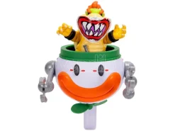 The Super Mario Galaxy Movie Action Figura Bowser Jr. Con Clown Car 13 Cm Jakks Pacific