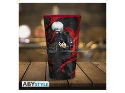 TOKYO GHOUL - Large Glass - 400ml - Kaneki & Mask - box