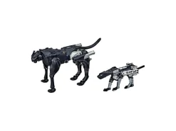 Transformers War From Cybertron Covert Agent Ravage + Decepticon Forever Ravage figures set 15cm Hasbro