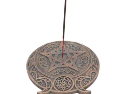 TRIPLE MOON FRAGRANCE INCENSE BURNER BRUCIAINCENSO NEMESIS NOW