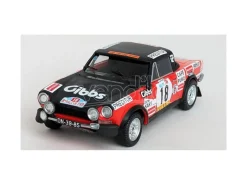TROFEU TFDSN340 FIAT 124 SPORT SPIDER 1600 TAP RALLY 1974 LUIS NETTO-JOCAMES1:43 Modellino