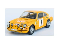 TROFEU TFDSN202 PORSCHE 911 S 3rd TAP RALLY 1970 WALDEGAARD-THORSZELIUS 1:43 Modellino