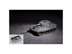 Trumpeter Tp7160 German King Tiger (henschel Turret) Con 105 Mm Kit 1:72 Modellino