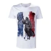 T/s Assassin Creed Arno Frnch Bandiera White - M T-shirt Bio World